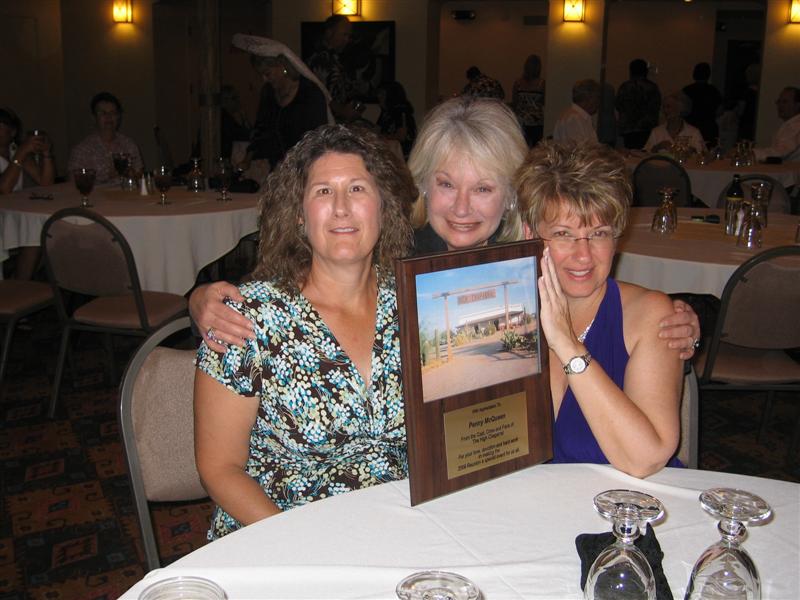 Jan Pippins, Susan McCray and Penny McQueen at The High Chaparral Reunion 2009